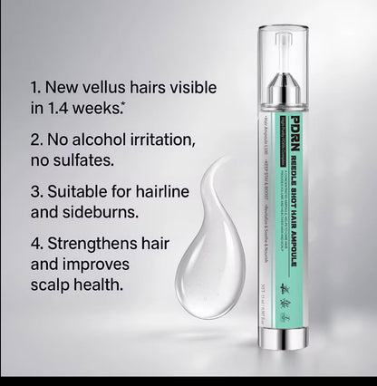 Flatpea PDRN ampoule targeted care for hairline and scalp